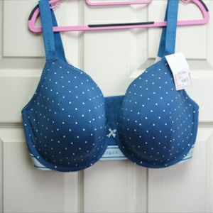 Cacique 38F Cotton Underwire Full Coverage Bra